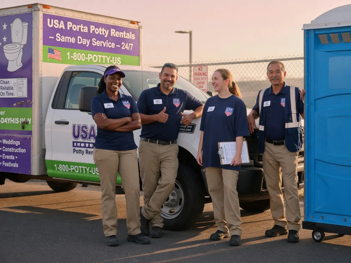 Porta Potty Rental company in Texas
